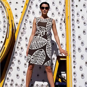 Anthropologie Tabitha Seabed Dress Size 8